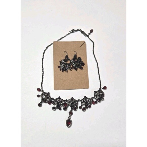 Jewelry Lot Red Love Hearts Theme Clean Curated Bundle Free Gift - Picture 7 of 16